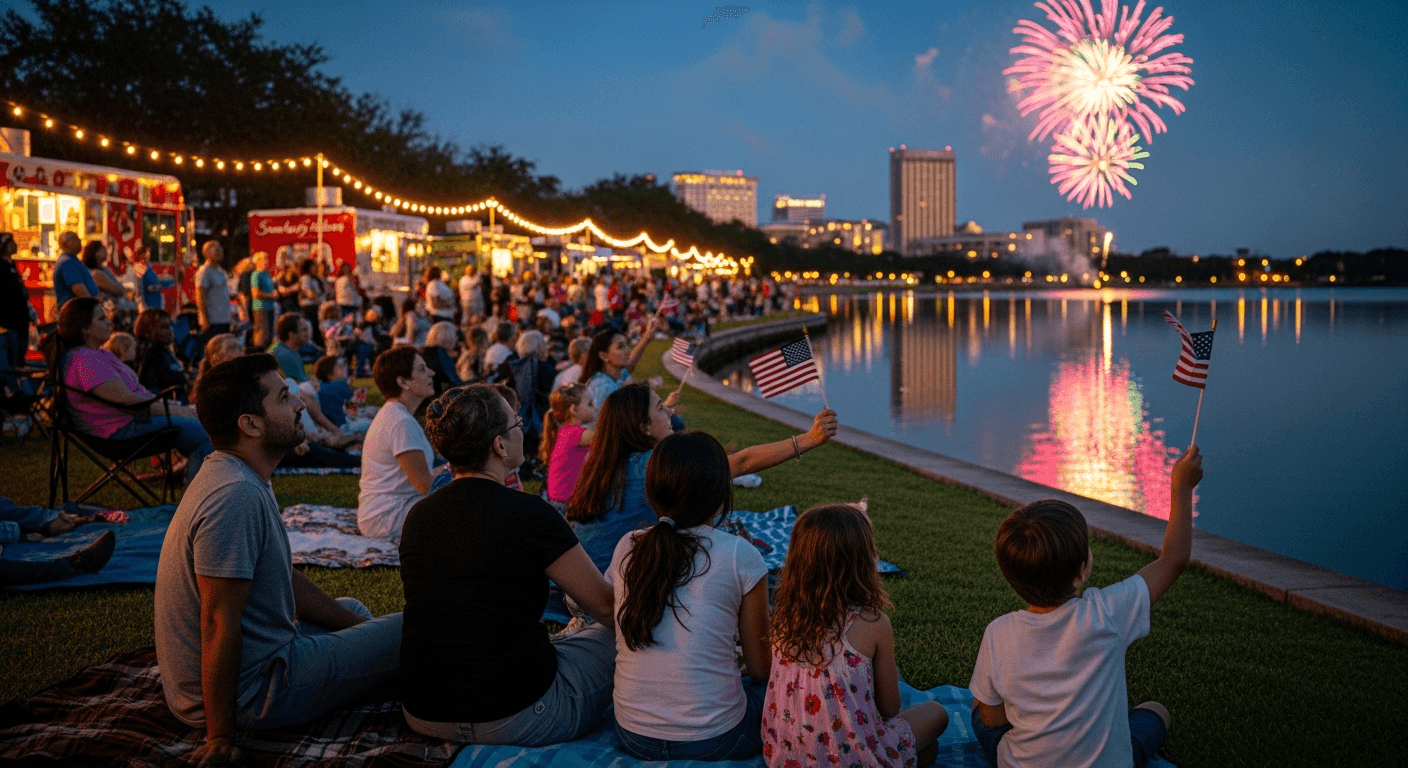 Lakeland's Red, White & Kaboom Returns to Lake Mirror July 3 — and It's Doubling as America's 250th Birthday Bash