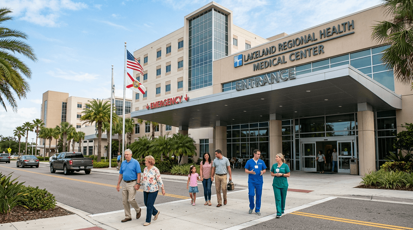 Lakeland Gets Its First New Hospital in Over a Century as Orlando Health Watson Clinic Opens July 8