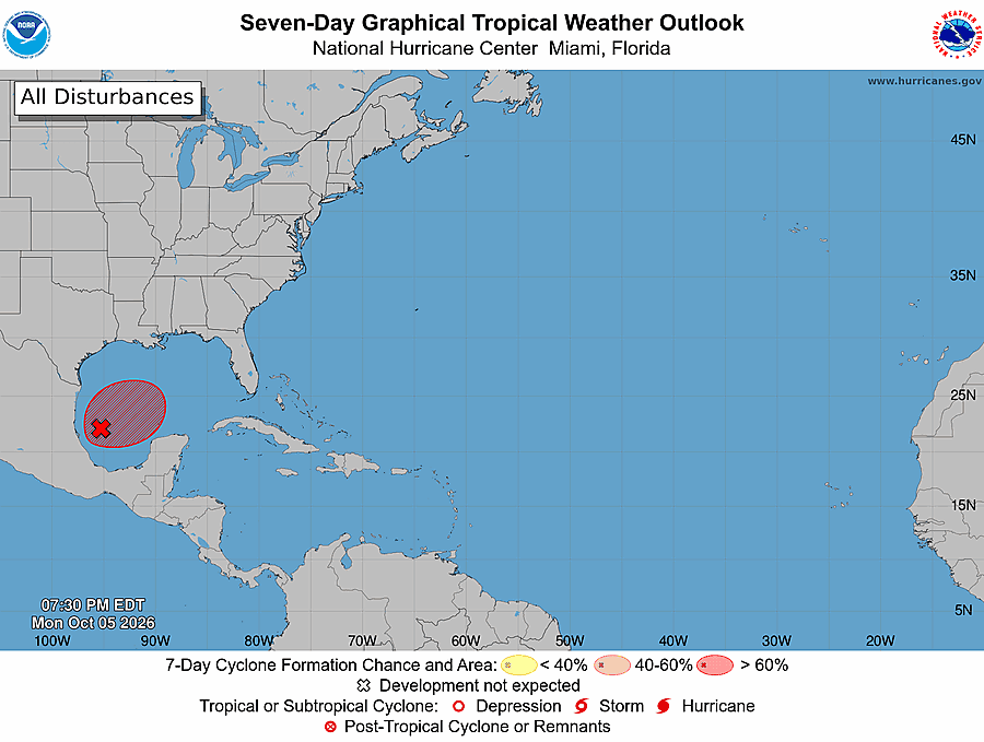 Lakeland watches Gulf disturbance with 80% development chance: the week ahead